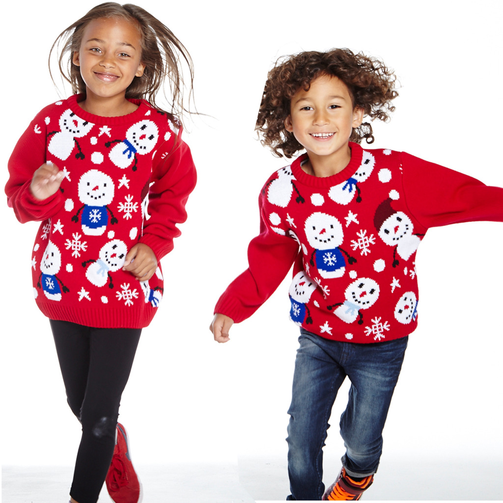 kids christmas jumper buy 1 get 1 free childrens winter holiday child christmas sweater