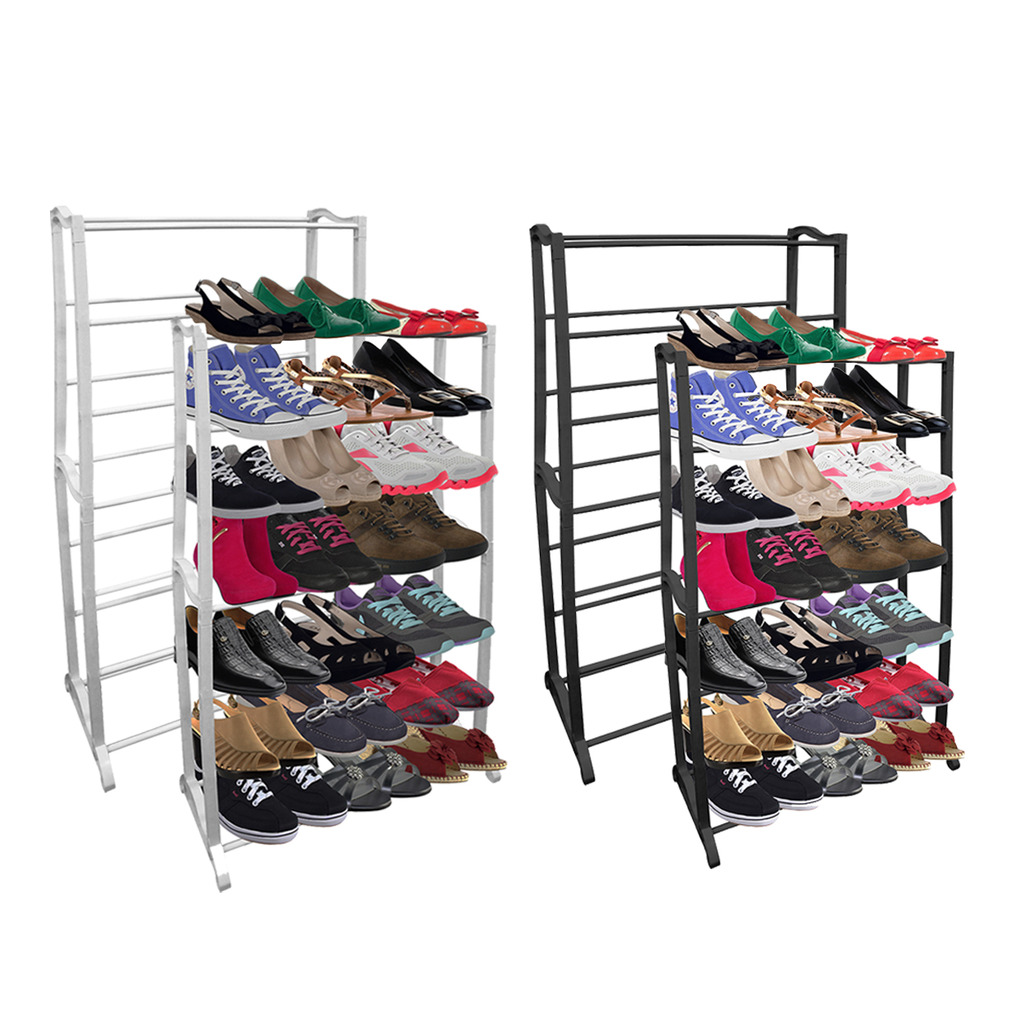 Shoe Rack Football Boots Tidy Organiser Wardrobe Bedroom Storage Porch