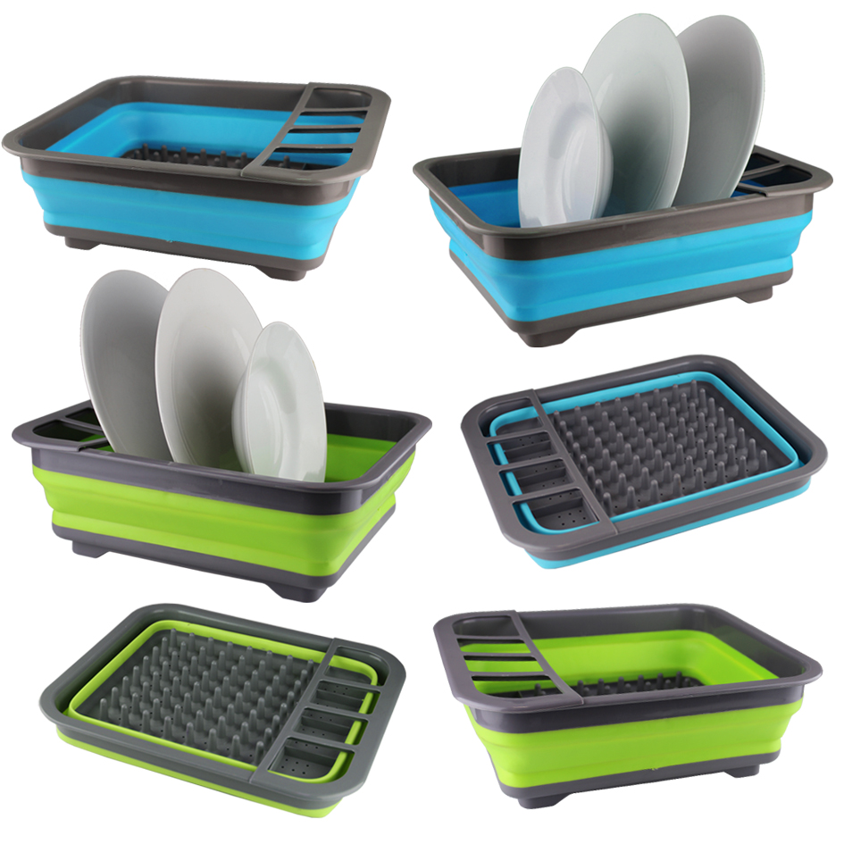 Details About Washing Up Dish Bowl Collapsible Drain Cleaning Kitchen Sink Camping Caravans