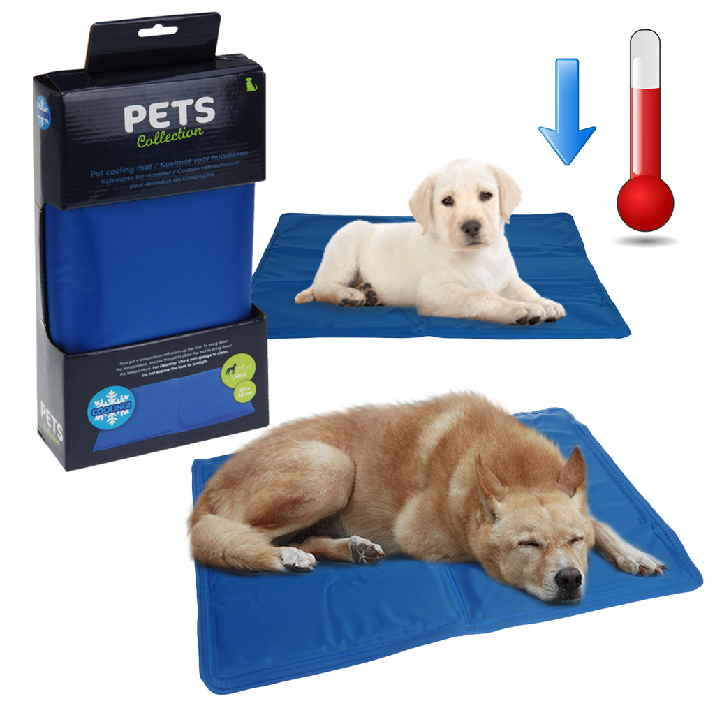 Pet Dog Cooling Mat Pad Cat Puppy Cool Gel Self Bed Non Toxic Summer