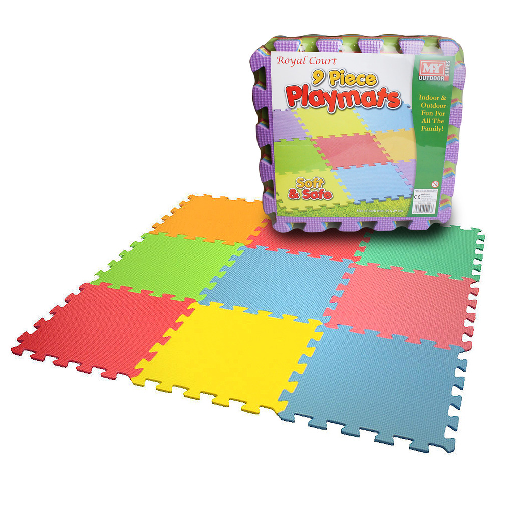 Kids EVA Foam Play Mat Interlocking Soft Playmat Set Tiles Floor Baby