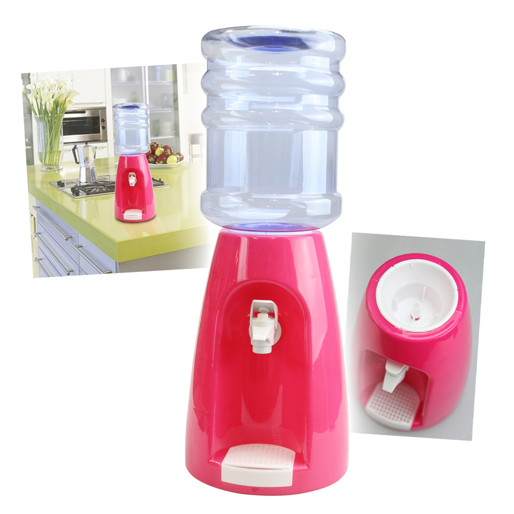Water Drinks Dispenser Pink Container Beverage Juice Serving Home