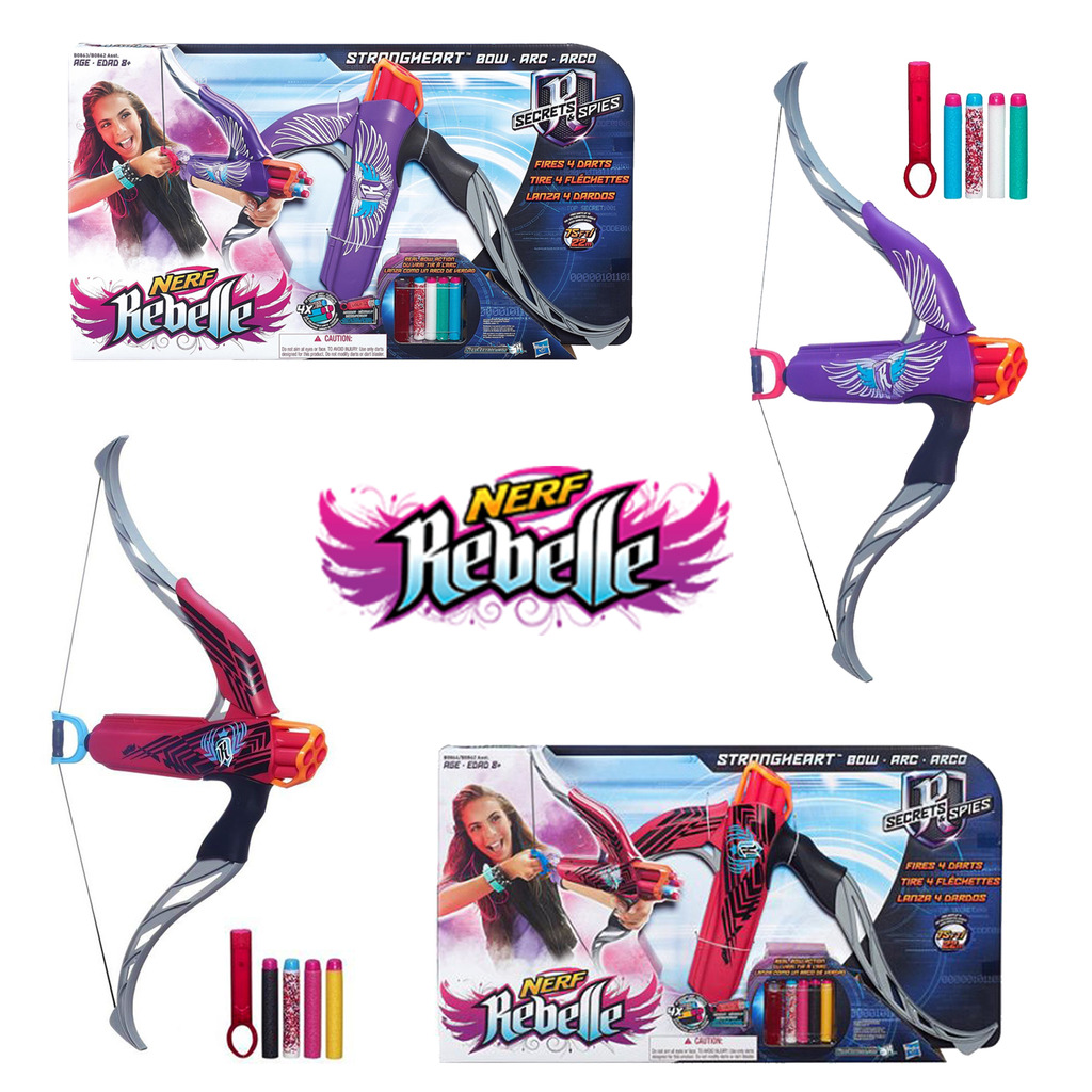 nerf rebelle strong heart bow nerf rebelle strong heart bow